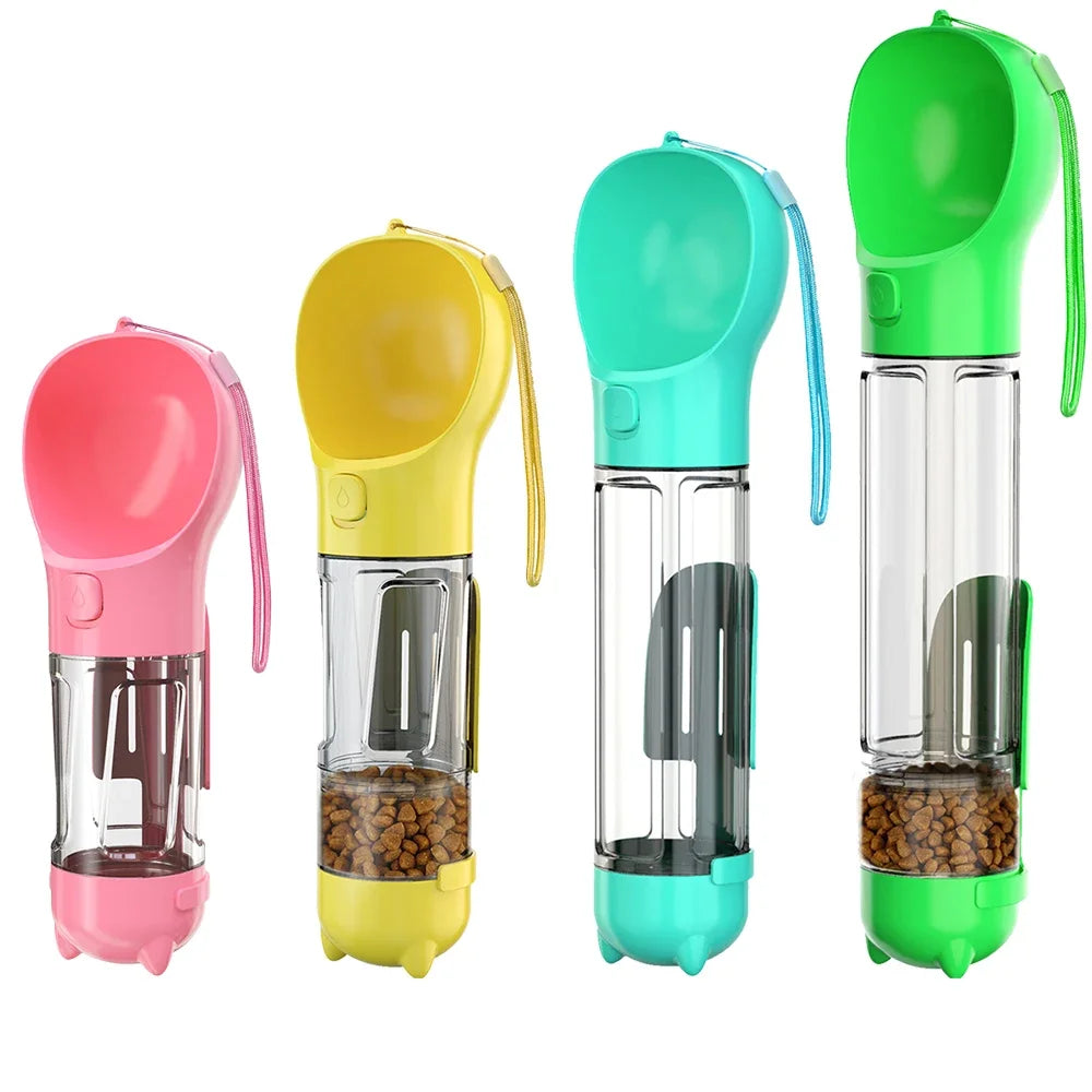 On-The-Go Paws Portable cat and dog water bottle